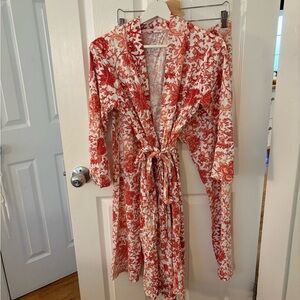 Peruvian Connection Lounge Pants & Robe Set